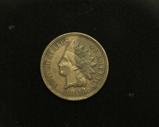 HS&C: 1903 Indian Head Cent/Penny XF Coin