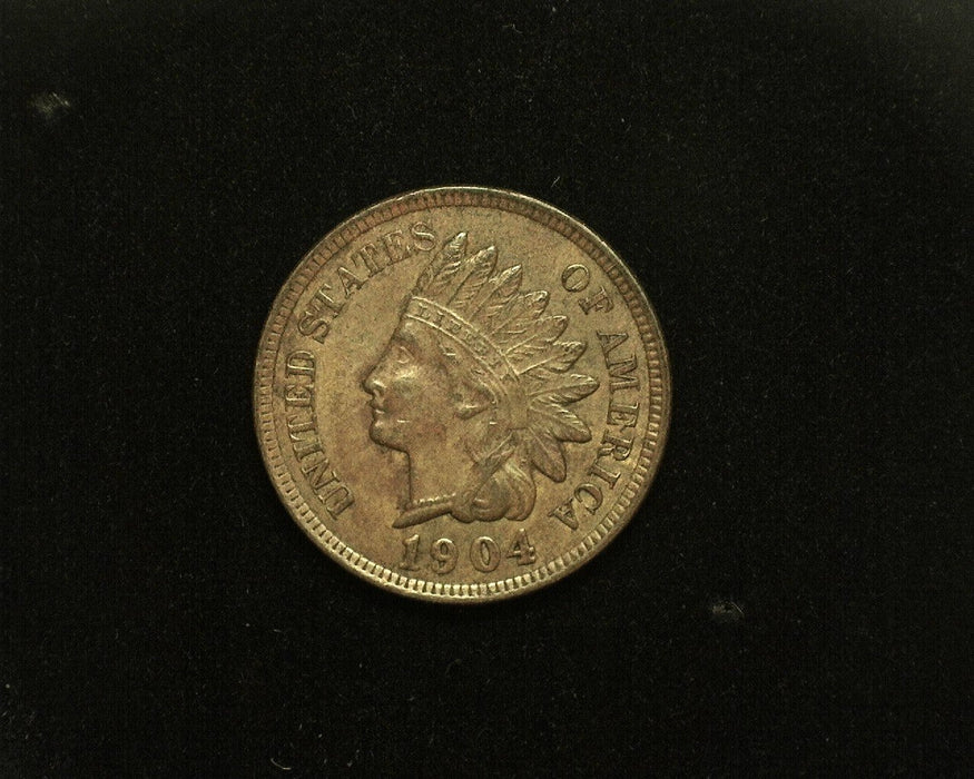 HS&C: 1904 Indian Head Cent/Penny AU Coin