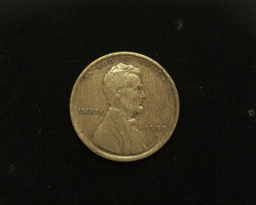 HS&C: 1909 S Lincoln Wheat Cent/Penny VF Coin