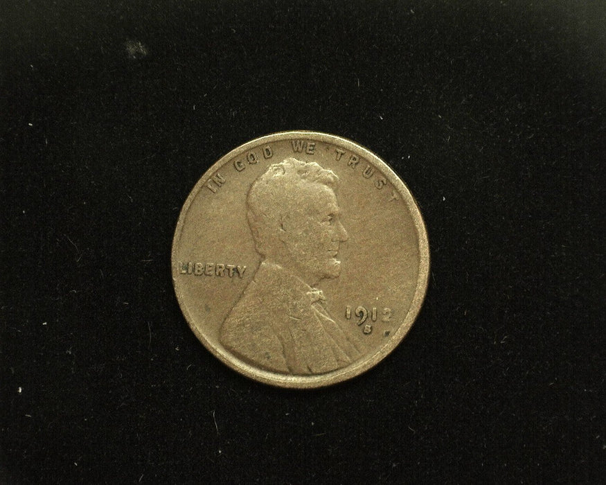 HS&C: 1912 S Lincoln Wheat Cent/Penny G Coin