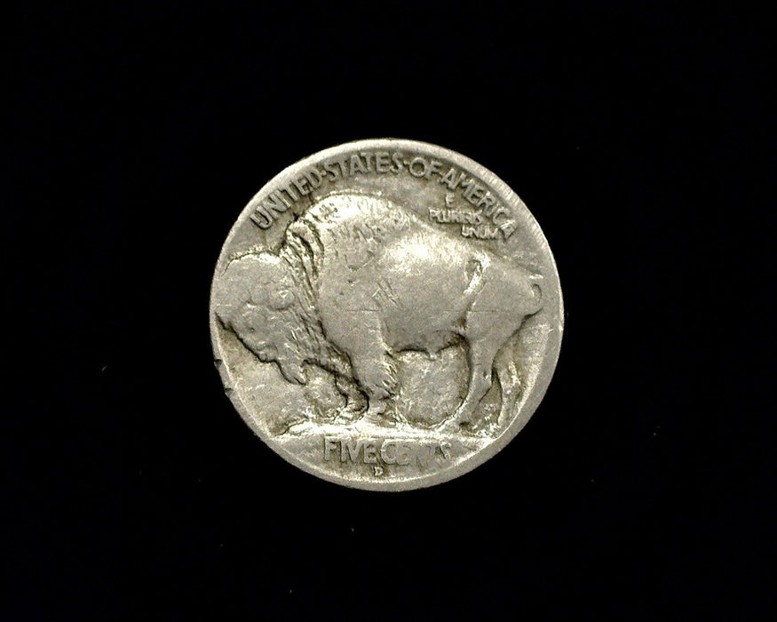 HS&C: 1913 D Type 1 Buffalo Nickel F Coin