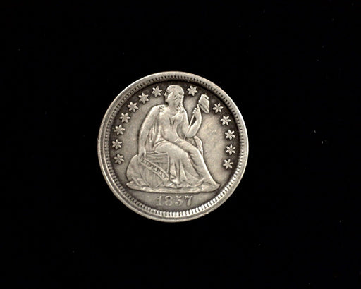 HS&C: 1857 Liberty Seated Dime XF Coin