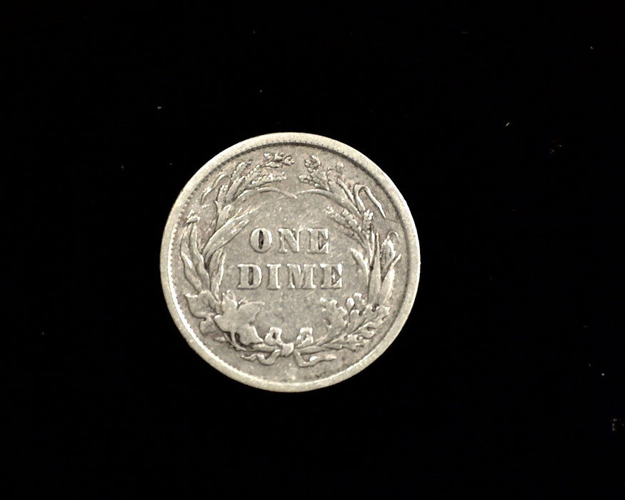 HS&C: 1898 P Barber Dime F/VF Coin