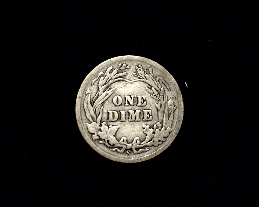 HS&C: 1902 S Barber Dime F Coin