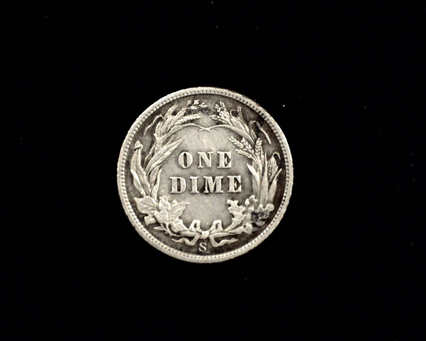 HS&C: 1905 S Barber Dime XF Coin