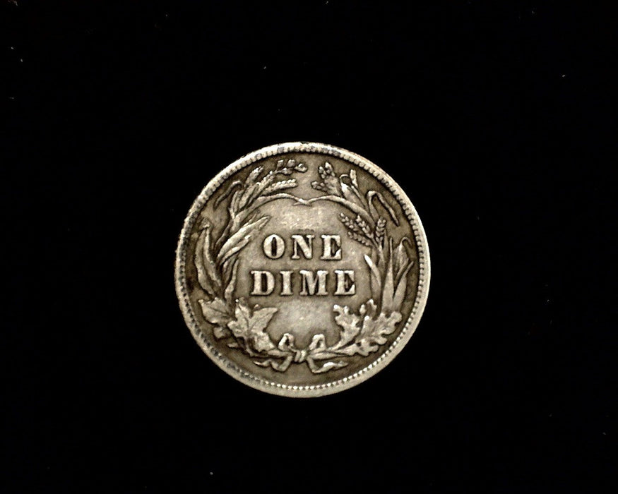 HS&C: 1907 P Barber Dime VF Coin