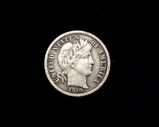 HS&C: 1910 P Barber Dime VF Coin