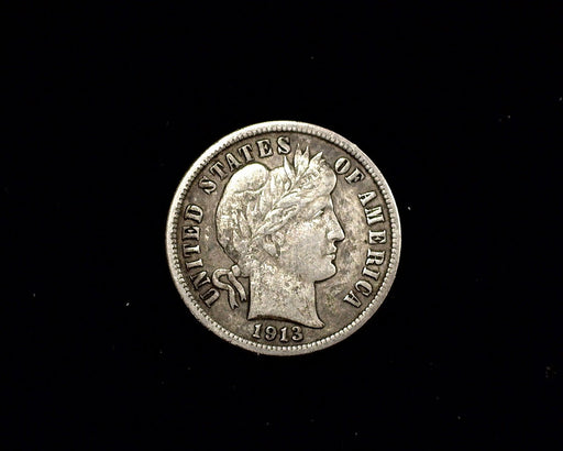 HS&C: 1913 P Barber Dime VF Coin
