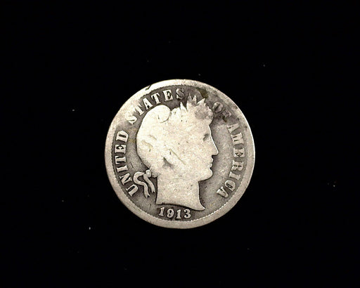 HS&C: 1913 S Barber Dime G Coin