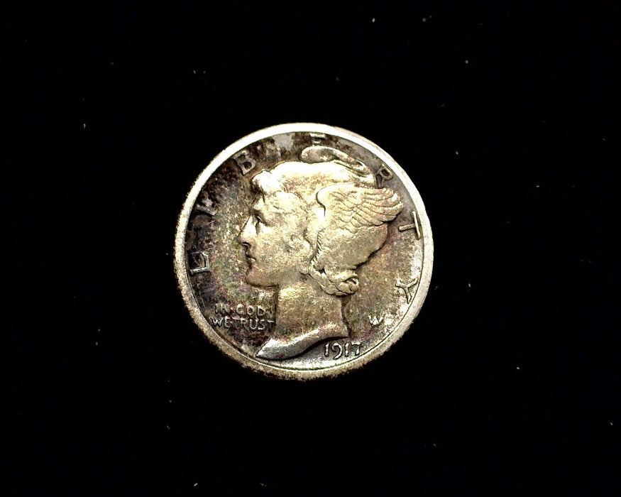 HS&C: 1917 S Mercury Dime VF Coin