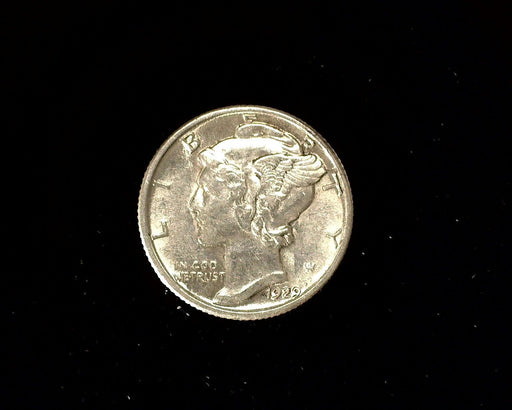 HS&C: 1929 P Mercury Dime AU Coin