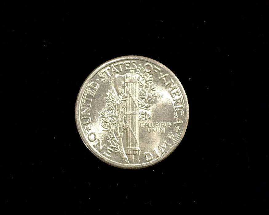 HS&C: 1937 P Mercury Dime BU FSB Gem! Coin