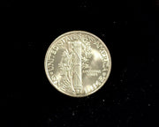 HS&C: 1941 P Mercury Dime BU Gem! Coin