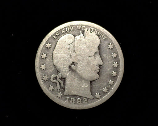 HS&C: 1892 O Barber Quarter G Coin