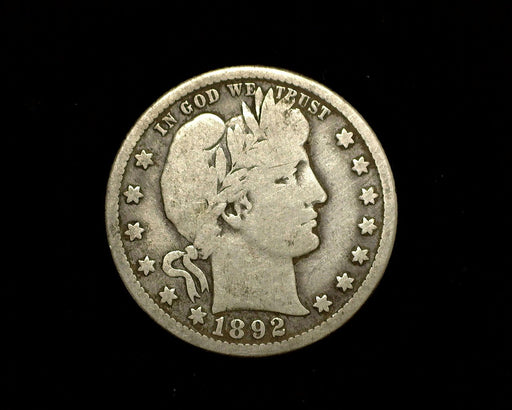 HS&C: 1892 O Barber Quarter VG Coin
