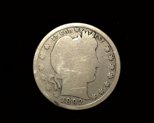 HS&C: 1892 S Barber Quarter G Coin