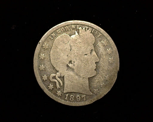 HS&C: 1897 O Barber Quarter G Coin