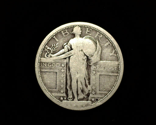 HS&C: 1917 D Type 1 Standing Liberty Quarter G Coin