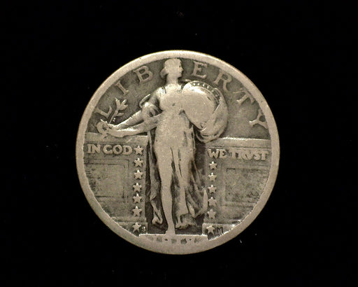 HS&C: 1918 S Standing Liberty Quarter VG Coin