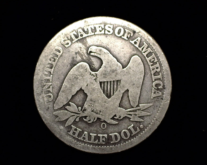 1854 O Arrows Liberty Seated Half Dollar G - US Coin