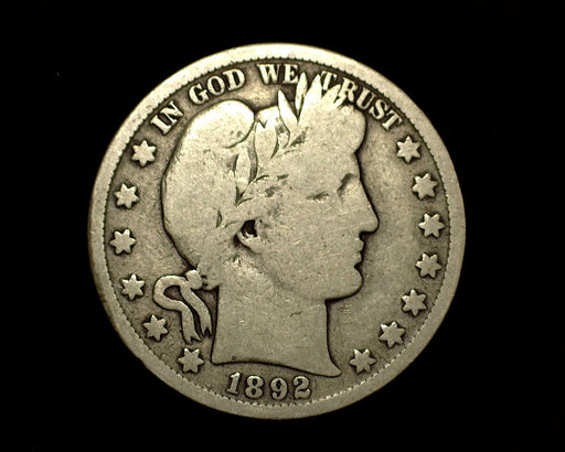 HS&C: 1892 S Barber Half Dollar G/VG Coin