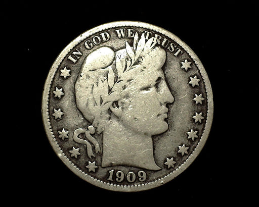 HS&C: 1909 P Barber Half Dollar F Coin