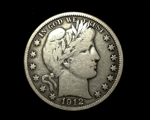 HS&C: 1912 D Barber Half Dollar F Coin