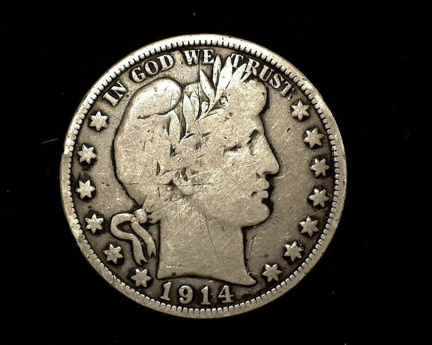HS&C: 1914 P Barber Half Dollar G Coin