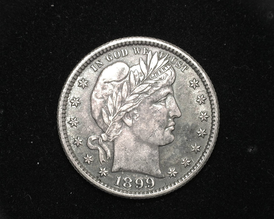 1899 Barber Quarter BU MS-64 Beautifully toned. - US Coin