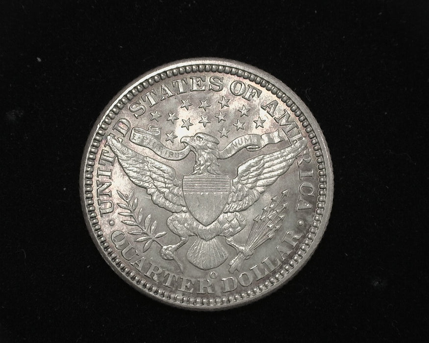 1908 O Barber Quarter BU MS-64 Beautifully toned. - US Coin