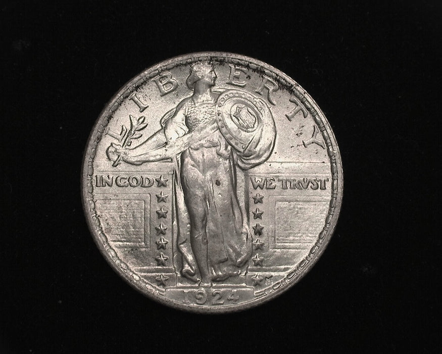 1924 Standing Liberty Quarter BU MS-64 Choice - US Coin