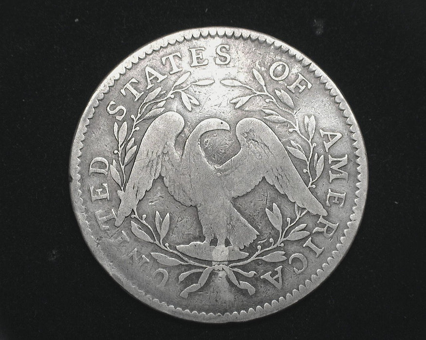 HS&C: 1795 Flowing Hair Half Dollar VG+ Nice even coin. Coin