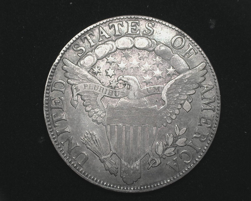 HS&C: 1806 Knob 6 Draped Bust Half Dollar VF/XF Great color. Coin