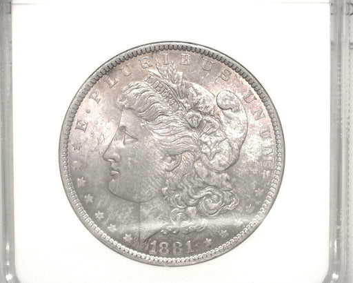 HS&C: 1881 Morgan Dollar NGC - MS-63 Beautifully toned. Coin