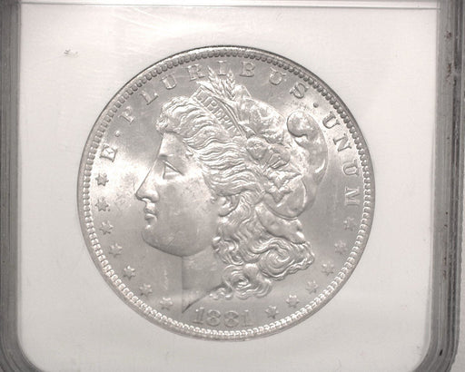 HS&C: 1881 O Morgan Dollar NGC - MS-63 Coin