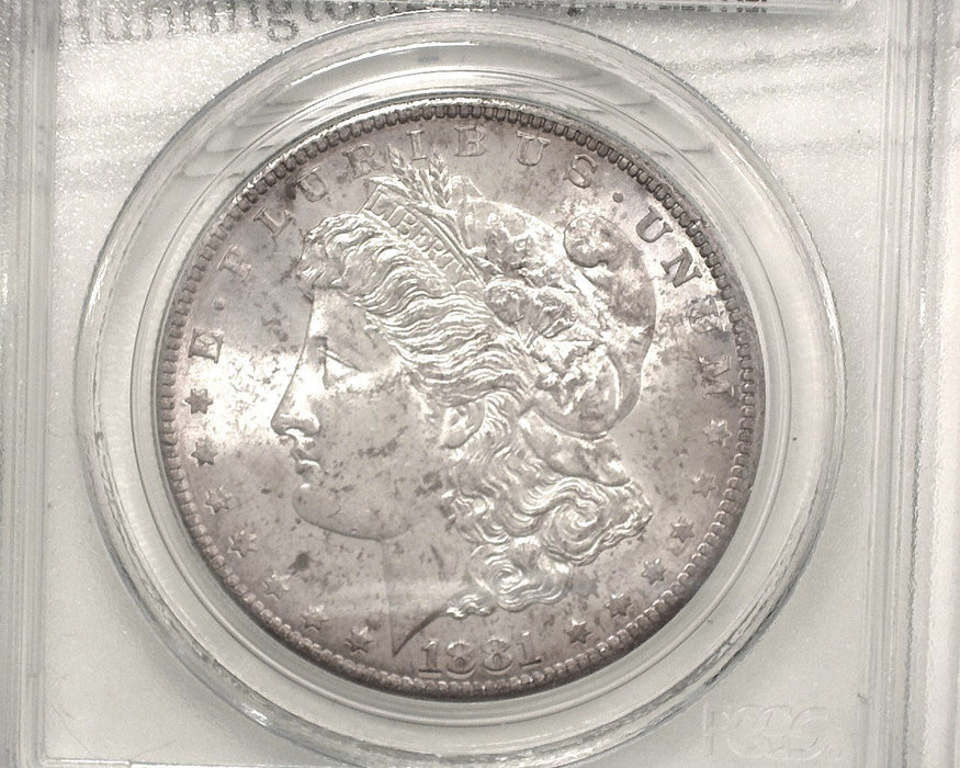 HS&C: 1881 S Morgan Dollar PCGS - MS-64 Coin