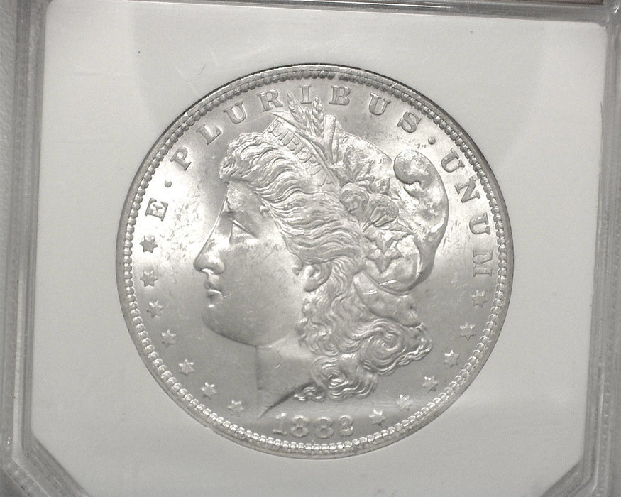 HS&C: 1882 Morgan Dollar PCI - MS-64 We feel is MS-63. Coin