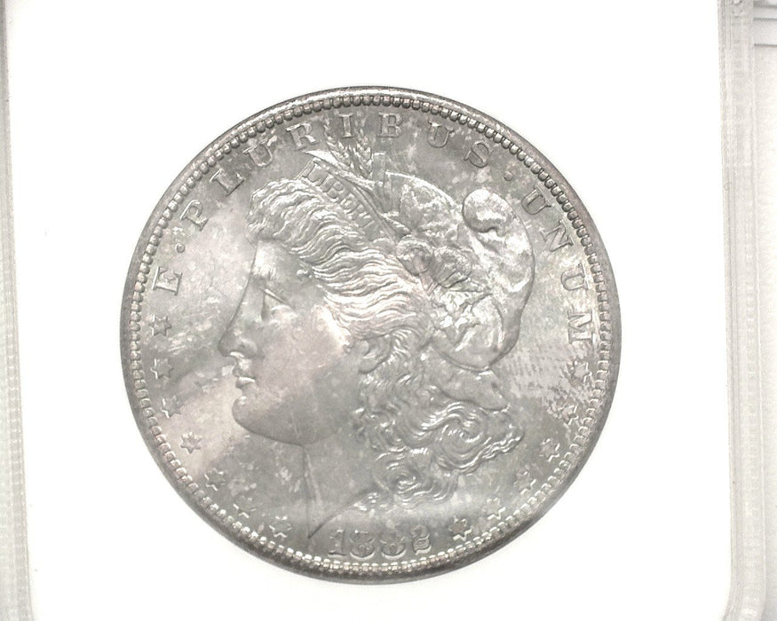 HS&C: 1882 S Morgan Dollar NGC - MS-65 Beautifully toned. Coin