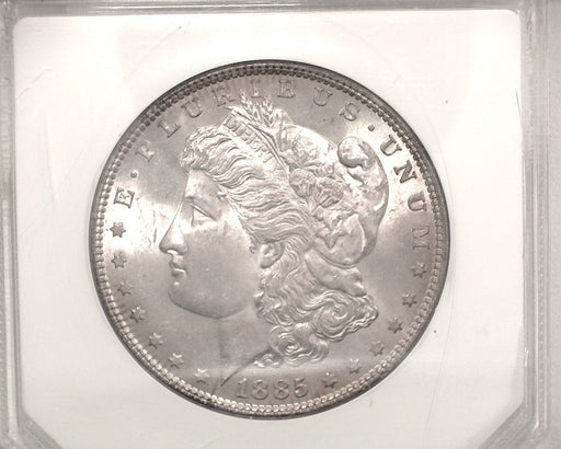 HS&C: 1885 Morgan Dollar PCI - MS-64 Coin