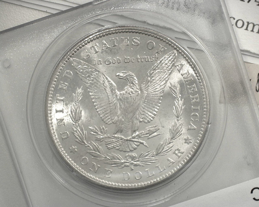 HS&C: 1890 S Morgan Dollar PCGS - MS-61 Coin