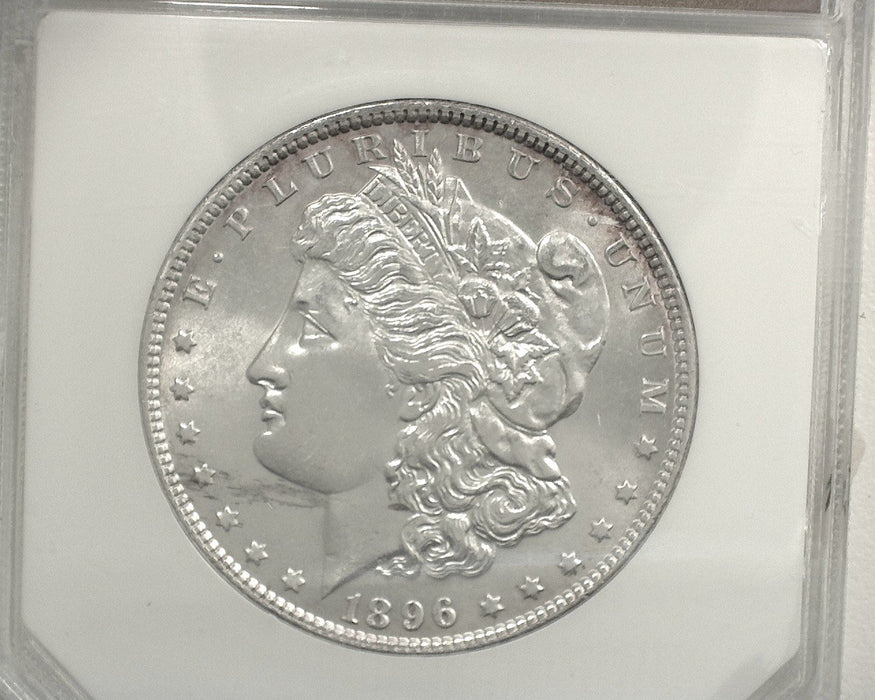 HS&C: 1896 Morgan Dollar PCI - MS-64 Coin
