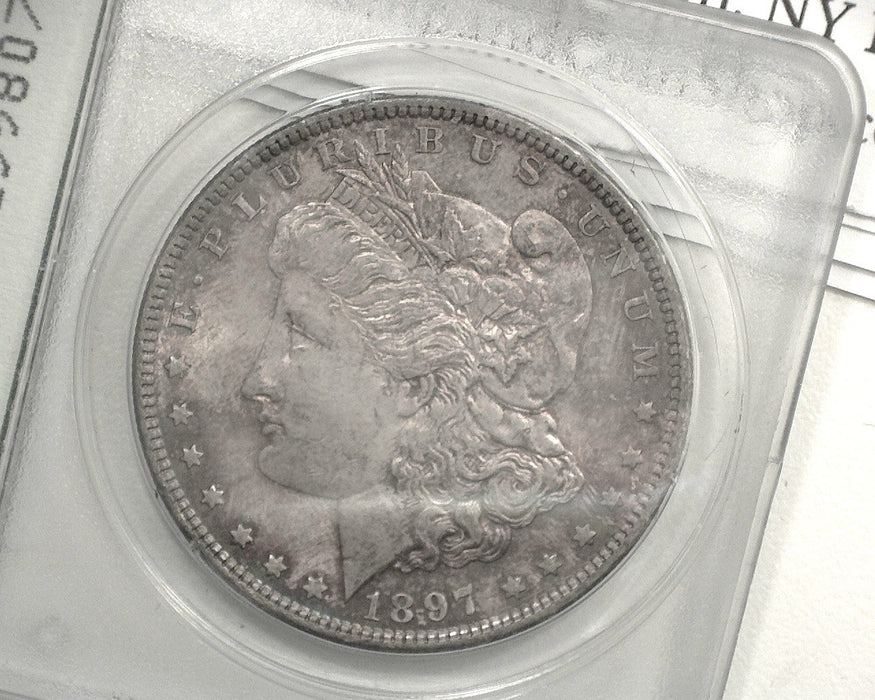 HS&C: 1897 Morgan Dollar PCGS - MS-63 Coin