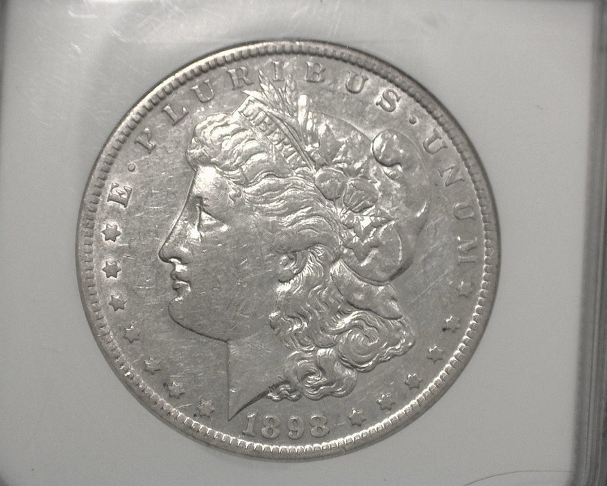 HS&C: 1898 S  Morgan Dollar NGC XF 40  Coin