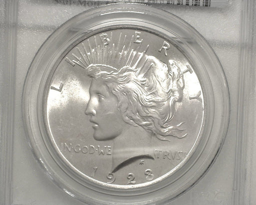 HS&C: 1923   Peace Dollar PCGS MS-64  Coin