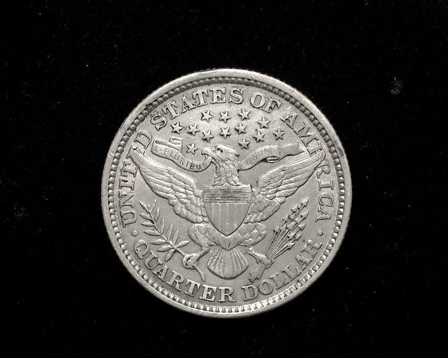 HS&C: 1892   Barber Quarter AU  Coin