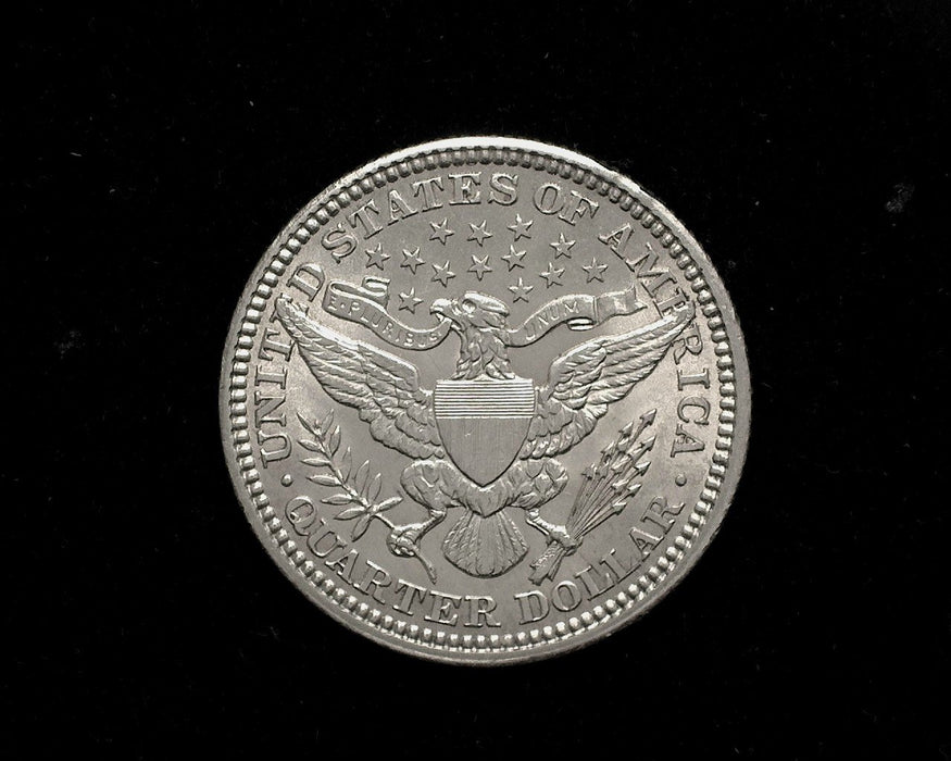 HS&C: 1907   Barber Quarter BU CH Coin