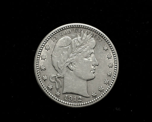 HS&C: 1912   Barber Quarter AU  Coin