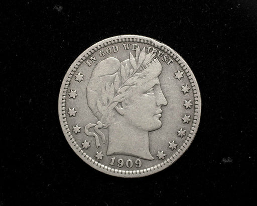 HS&C: 1909 D  Barber Quarter F  Coin