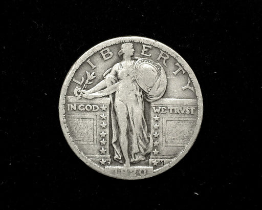 HS&C: 1920 D  Standing Liberty Quarter F  Coin