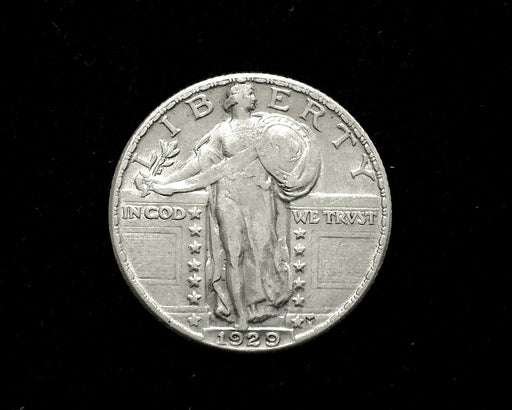 HS&C: 1929   Standing Liberty Quarter XF  Coin